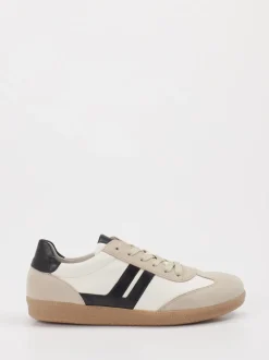 Gabor – Retro-Sneaker aus Veloursleder und Leder