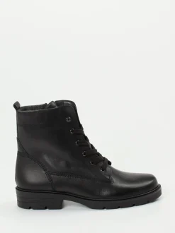 Gabor – Schnürboots aus Kalbleder schwarz