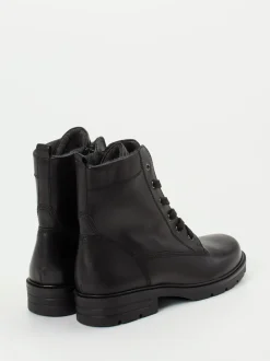 Gabor – Schnürboots aus Kalbleder schwarz