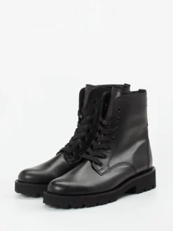 Gabor – Schnürboots aus Kalbleder Schwarz