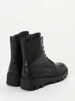 Gabor – Schnürboots aus Kalbleder in Schwarz