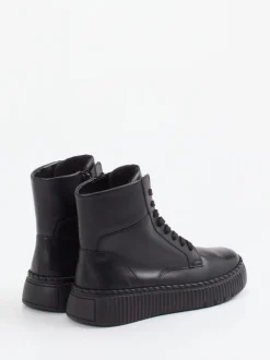 Gabor – Schnürboots aus Kalbleder Schwarz