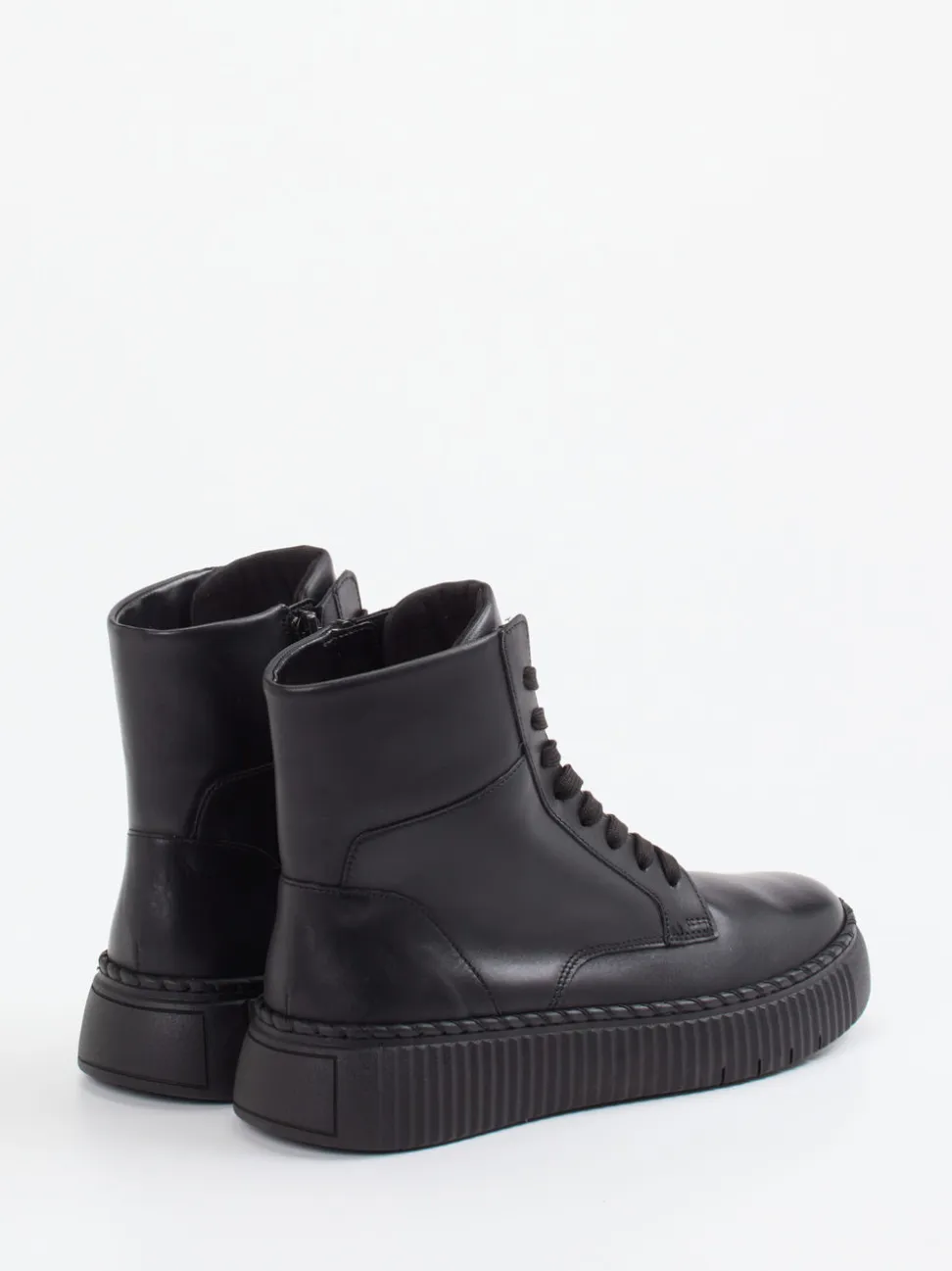 Gabor – Schnürboots aus Kalbleder Schwarz