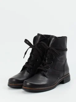 Gabor – Schnürboots aus Kalbleder schwarz