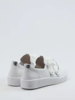 Gabor – Slip-On-Sneaker aus Hirschleder weiß