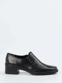 Gabor – Slipper aus Lammleder in Schwarz