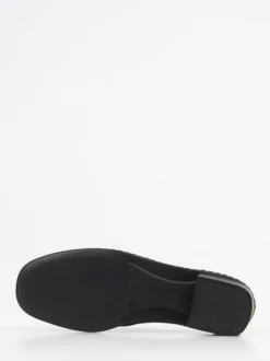 Gabor – Slipper aus Lammleder in Schwarz