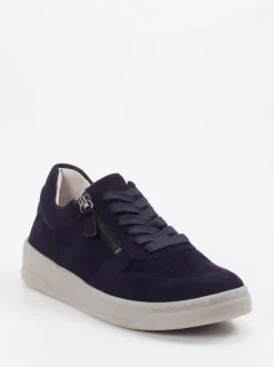 Gabor – Sneaker aus Kalbleder in Dunkelblau