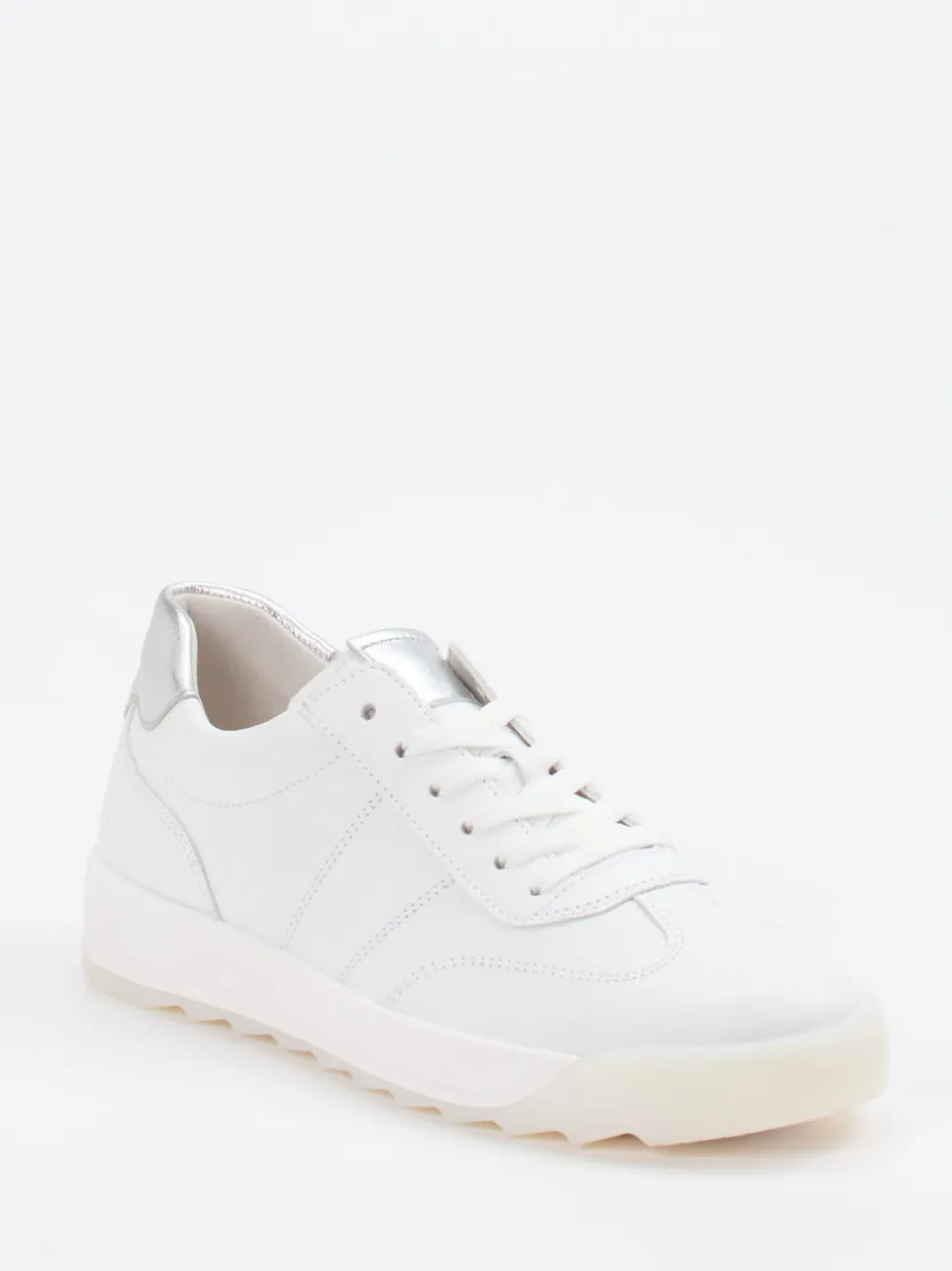 Gabor – Sneaker aus Lammleder in Weiß