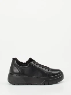 Gabor – Sneaker aus Lammleder in Schwarz