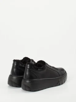 Gabor – Sneaker aus Lammleder in Schwarz
