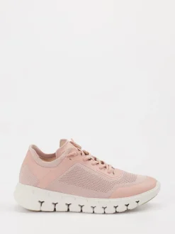 Gabor – Sneaker aus Textil in Altrosa
