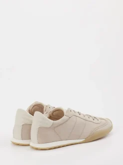 Gabor – Sneaker aus Veloursleder in Beige