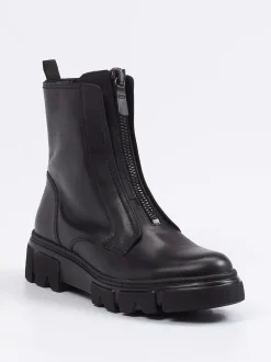Gabor – Stiefelette aus Kalbleder schwarz