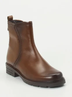 Gabor – Stiefelette aus Lammleder in Braun