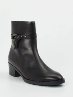 Gabor – Stiefelette aus Lammleder schwarz