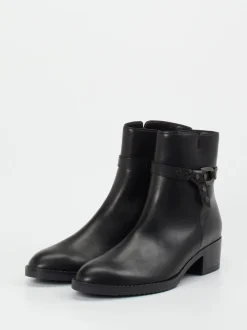 Gabor – Stiefelette aus Lammleder schwarz