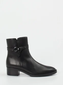 Gabor – Stiefelette aus Lammleder schwarz