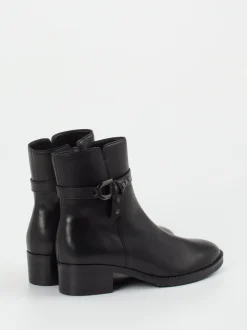 Gabor – Stiefelette aus Lammleder schwarz