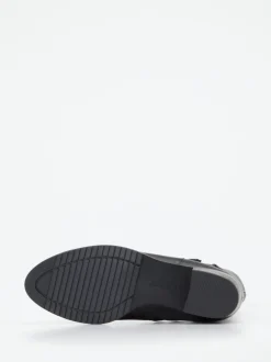 Gabor – Stiefelette aus Lammleder schwarz