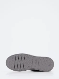 Gabor – Stiefelette aus Veloursleder anthrazit
