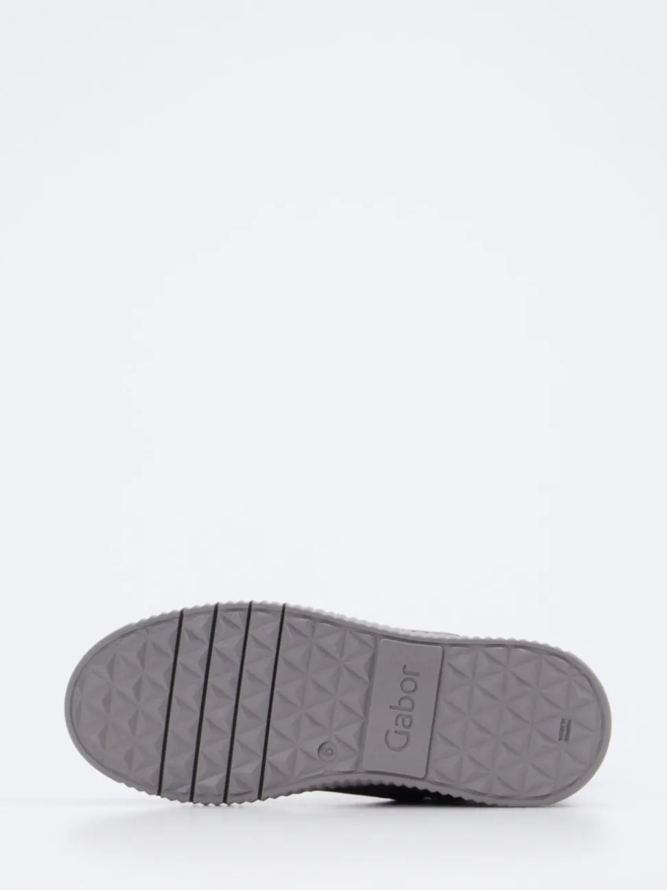 Gabor – Stiefelette aus Veloursleder anthrazit