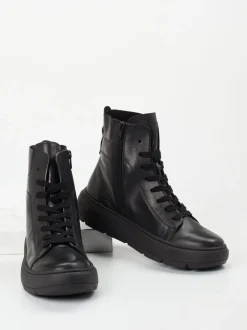 Gabor – Stiefeletten aus Kalbleder in Schwarz