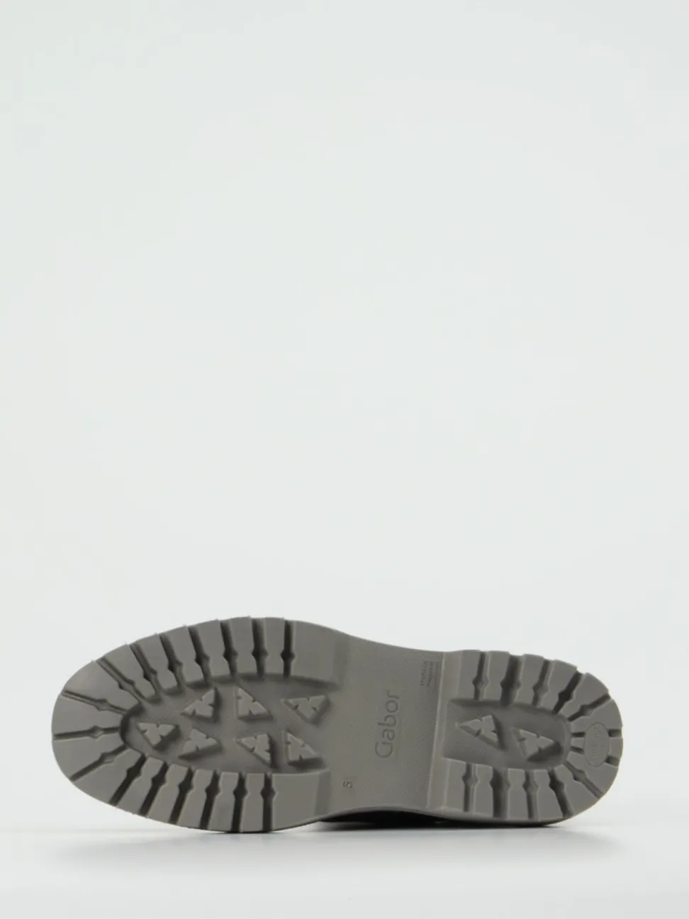 Gabor – Stiefeletten aus Veloursleder in Grau