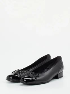 Gabor Comfort – Ballerinas aus Kalbleder in Schwarz