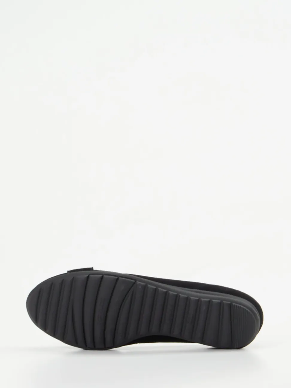 Gabor Comfort – Ballerinas aus Veloursleder Schwarz