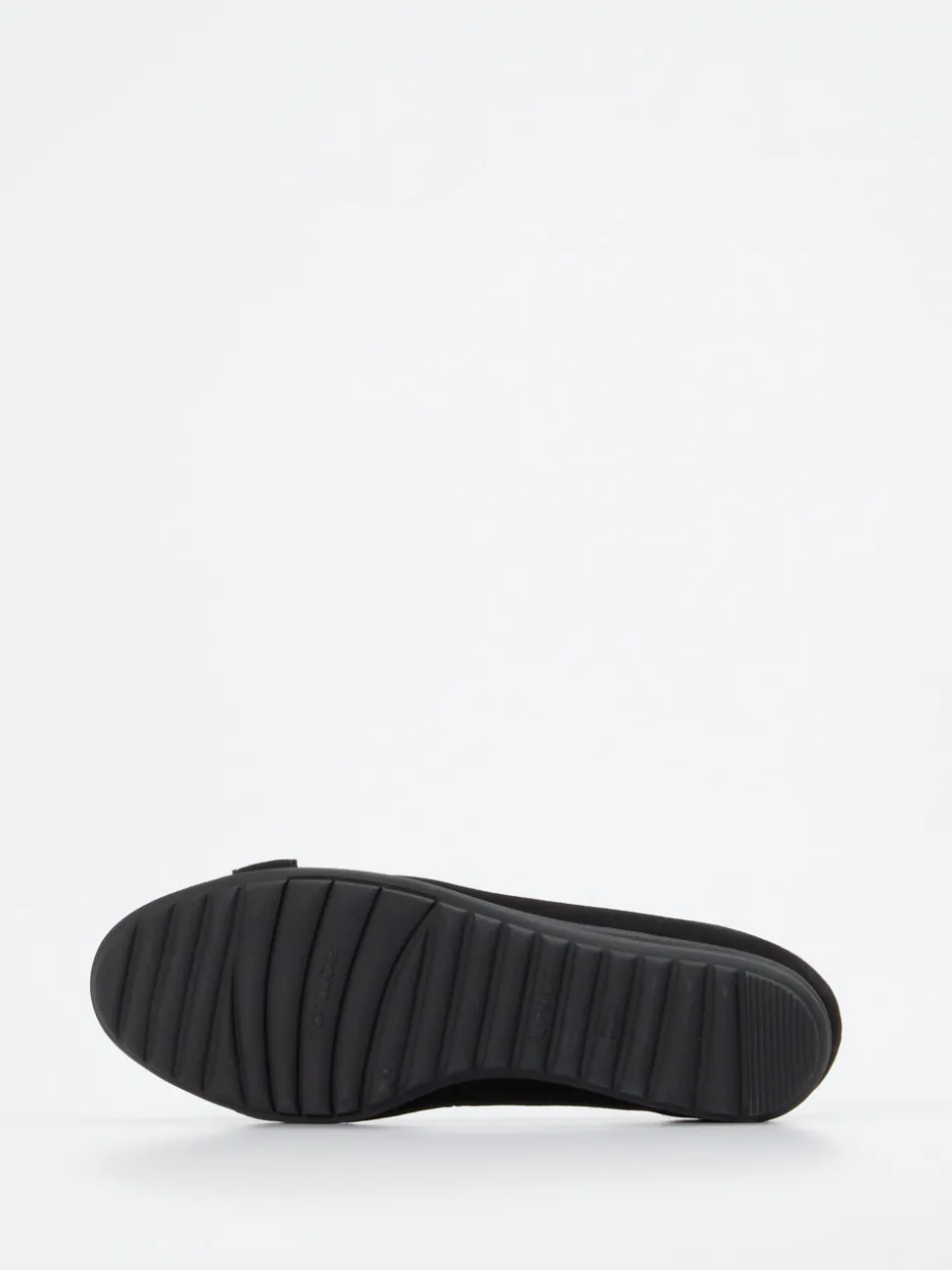 Gabor Comfort – Ballerinas aus Veloursleder schwarz