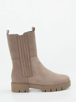 Gabor Comfort – Chelsea Boots aus Nubukleder taupe