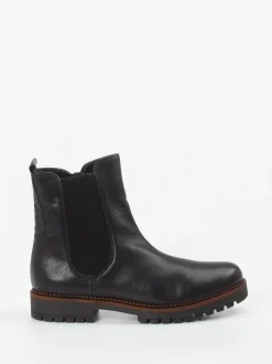 Gabor Comfort – Chelsea Boots aus Kalbleder Schwarz