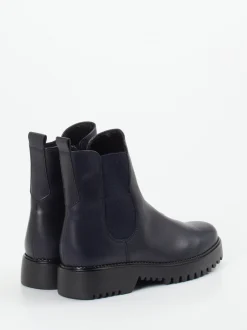 Gabor Comfort – Chelsea Boots aus Kalbleder blau