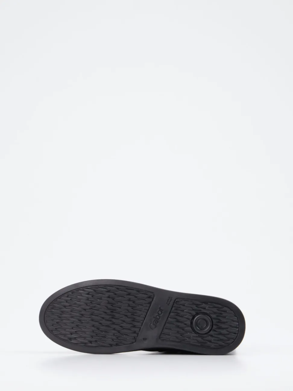 Gabor Comfort – Chelsea-Stiefelette aus Veloursleder Schwarz