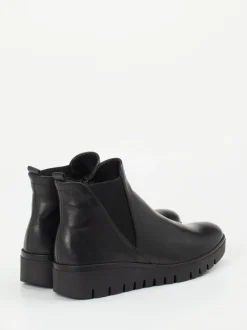 Gabor Comfort – Chelsea-Stiefelette aus Kalbleder schwarz