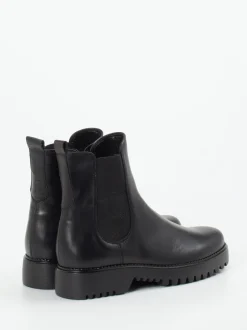 Gabor Comfort – Chelsea-Stiefelette aus Kalbleder schwarz