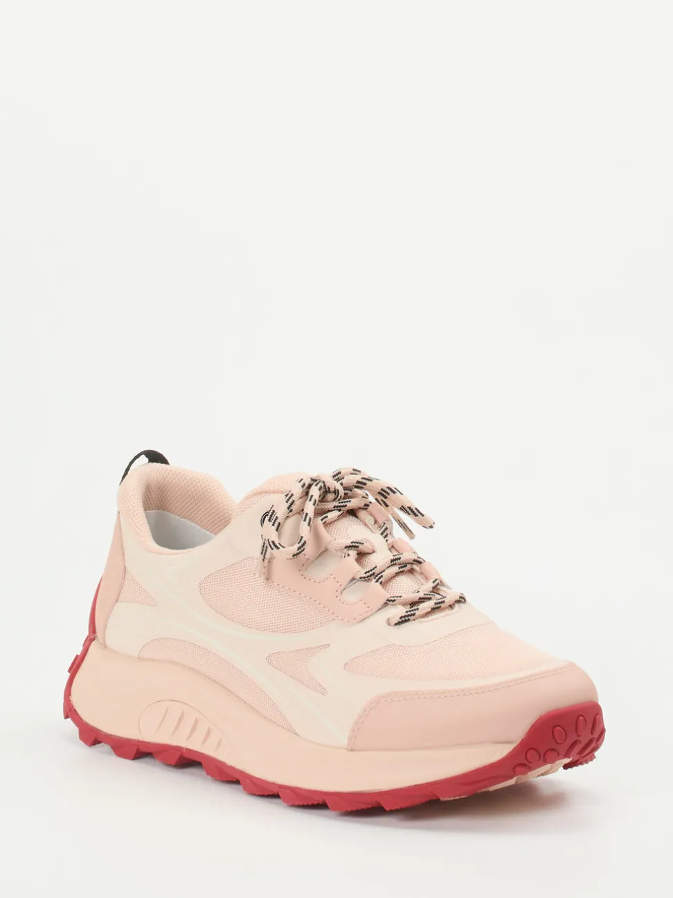 Gabor Comfort – Chunky Sneaker aus Mesh in Rosa