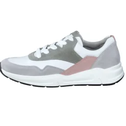Gabor Comfort – Chunky Sneaker aus Kalbleder pastellweiß