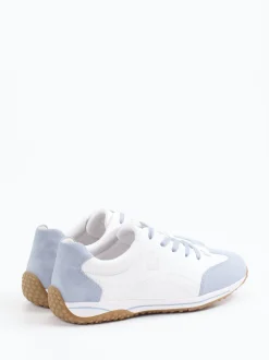 Gabor Comfort – Freizeitsneaker aus Velour/Leder weiß