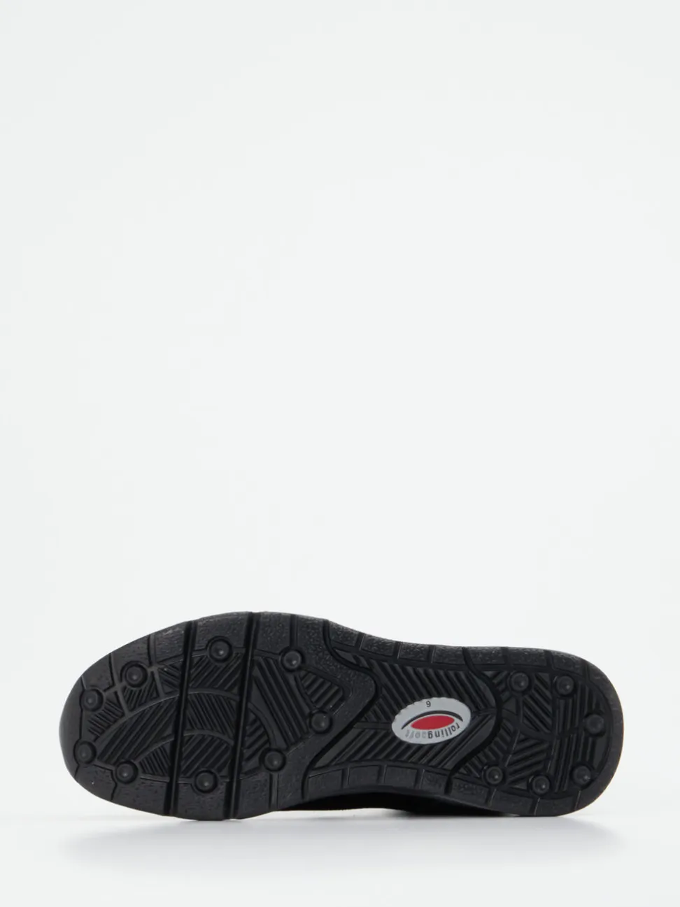 Gabor Comfort – High-Top Sneaker aus Veloursleder Schwarz