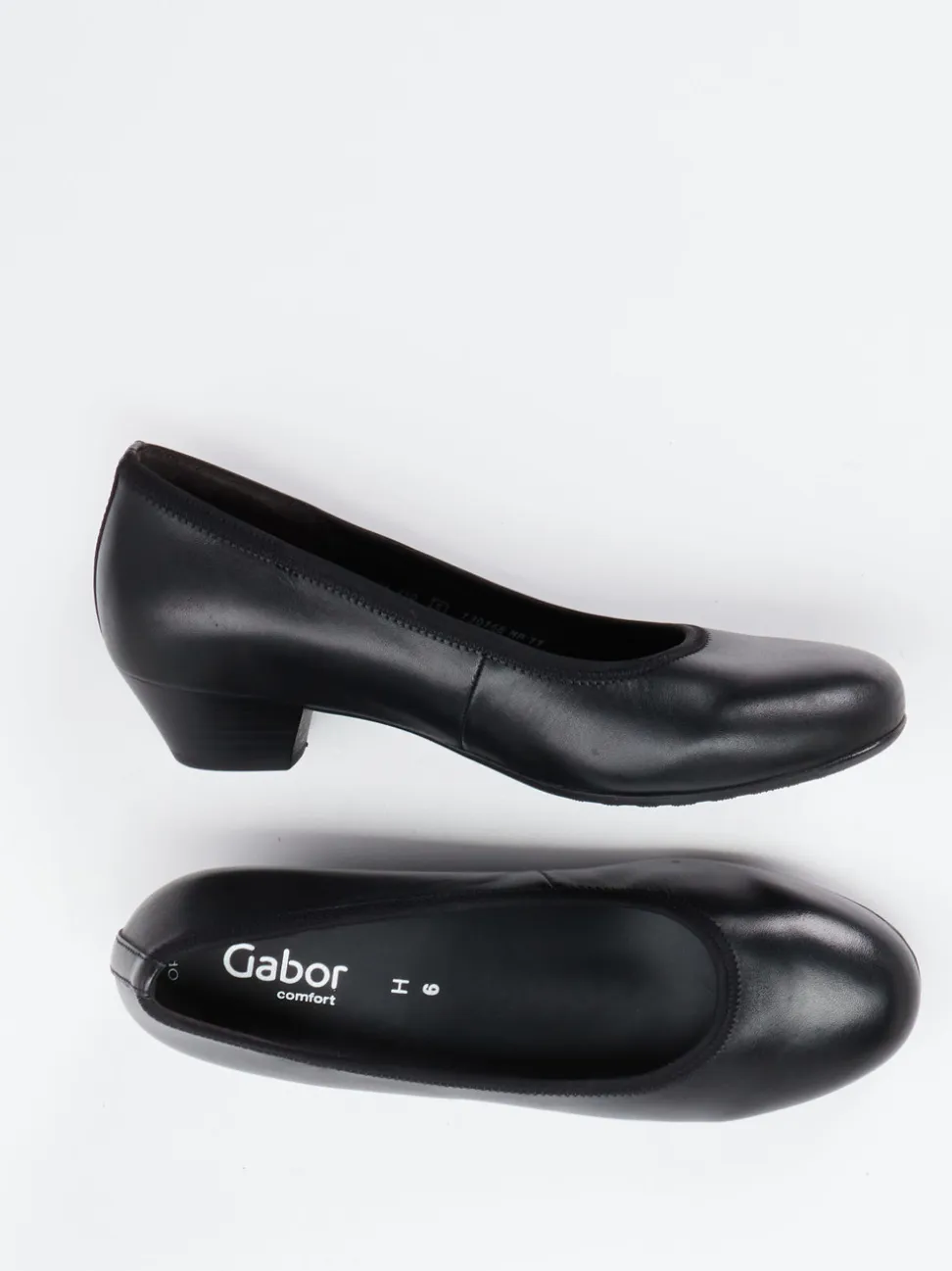 Gabor Comfort – Komfortpumps aus Kalbleder schwarz