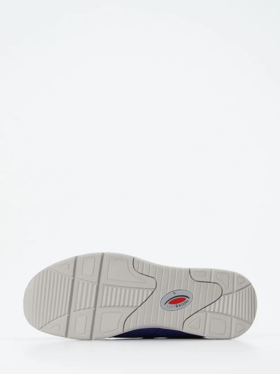 Gabor Comfort – Komfort-Sneaker aus Velours und Mesh blau