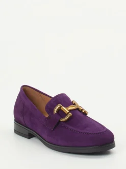 Gabor Comfort – Loafer aus Veloursleder Violett