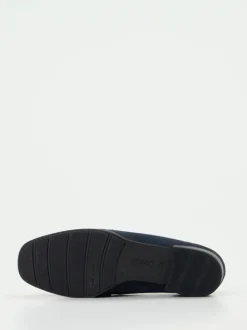 Gabor Comfort – Loafer aus Veloursleder Dunkelblau