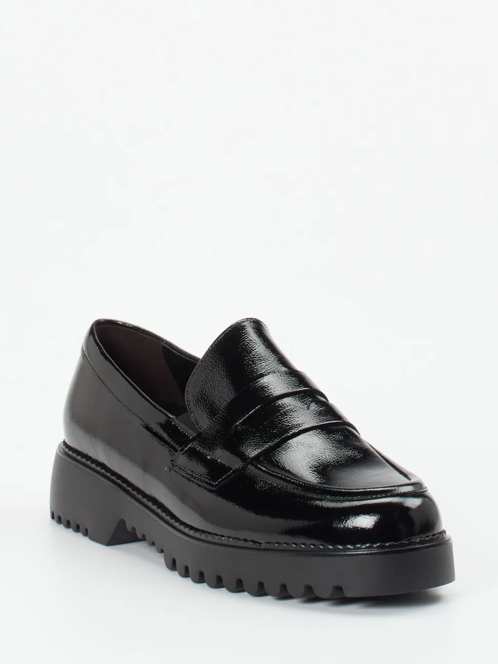 Gabor Comfort – Loafer aus Lackleder schwarz
