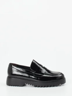 Gabor Comfort – Loafer aus Lackleder schwarz
