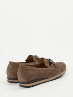 Gabor Comfort – Loafer aus Veloursleder in Braun
