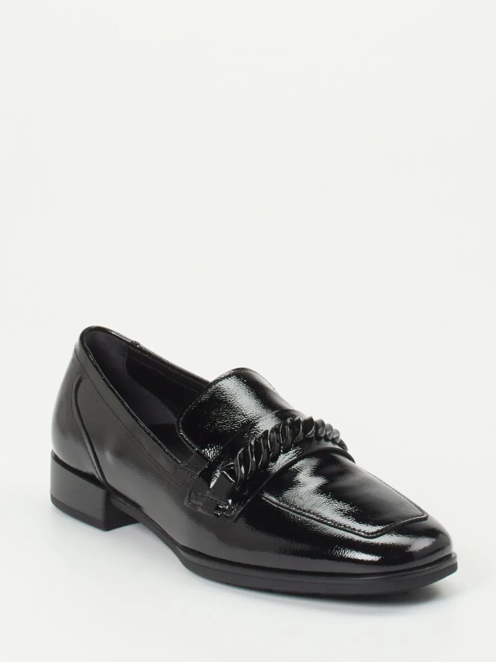 Gabor Comfort – Loafer aus Lackleder schwarz