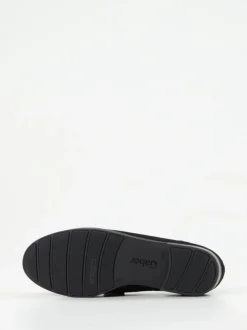 Gabor Comfort – Loafer aus Veloursleder Schwarz
